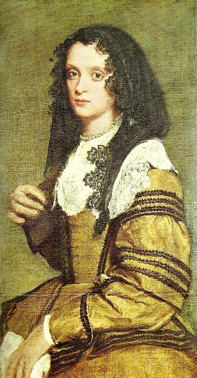 woman in a mantilla